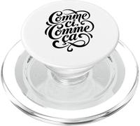 Comme ci, come ça Francese Indifferenza Detto PopSockets PopGrip per MagSafe