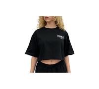 Comme Des Fuckdown Black Cotton Women T-Shirt - XS