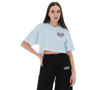 Comme Des Fuckdown Blue Cotton Women T-Shirt - S