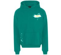 Comme Des Fuckdown Green Cotton Men Hoodie - S