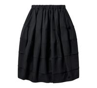 Comme des Garçons - Gonna a strati con bordo grezzo - - Skirts - Donna - Nero - S