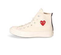 Comme des Garçons Play X CONVERSE Chuck Taylor 70 Small Heart High Top men Lowtop beige in taglia:45