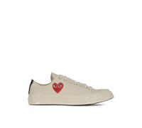 Comme des Garçons Play, ,Shoes ,Uomo ,Beige ,43 EU Chuck Taylor 70 Small Red Heart Low Top