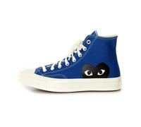 Comme des Garçons Play, ,Shoes ,Uomo ,Blu ,39 1/2 EU Sneakers in tela alta
