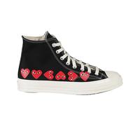 Comme des Garçons Play, ,Shoes ,Uomo ,Nero ,39 EU Chuck 70 Multi Heart High Top Sneakers