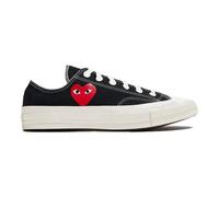 Comme des Garçons Play, ,Shoes ,Uomo ,Nero ,42 1/2 EU Chuck Taylor '70 Small Red Heart Scarpe Basse