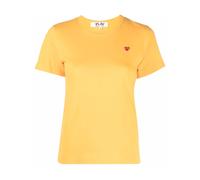 Comme des Garçons Play - Small Heart T-Shirt - - Tops - Donna - Giallo - S