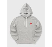 Comme des Garçons Play SWEATSHIRT RED EMBLEM KNIT men Hoodies grey in taglia:XXL