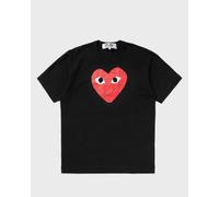 Comme des Garçons Play T-SHIRT LOGO PRINT KNIT men Shortsleeves black in taglia:XL