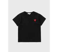 Comme des Garçons Play TEE RED EMBLEM KNIT Tees black in taglia:Age 1-2 | EU 74-92