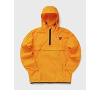 Comme des Garçons Play X K-Way Half Zip Jacket men Windbreaker orange in taglia:S