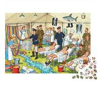 Commedia dell'ospedale di campo degli errori Puzzle in Legno Impermeabile Puzzles Da 1000 Pezzi Regali Per Adulti Colorati Giochi Educativi