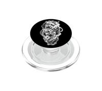 Commedia & Tragedia Chicano Clown Maschere con Soldi Contanti PopSockets PopGrip per MagSafe