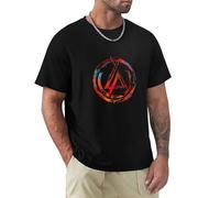 Commemate Chester Bennington T Shirt Linkin Park Printed T-Shirt Men Hipster Street Tees Cool Tops Black 3XL