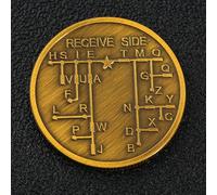 Commemorativa per morse Code Hobbisti Radio Commemorativa per(gold)