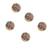 Commemorative 1776 Americani 250Th Anno Anniversario Spille di Metallo Disegni Eleganti per Evento Speciale Funzionari Evento Commemorativi, One Size, come descritto