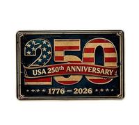 Commemorative Door Mat - 250th-Theme Rugs, Indoor Door Mat for Floor, Robust Entrance Piece, Home Decor Item with Commemorative Pattern Print, Protective Flooring Unit for Living Room Kitchen