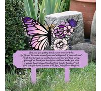 Commemorativo Segnacolo per Tomba Ricordo Ornamento Da Giardino Duraturo in