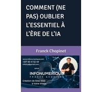 Comment : (ne pas) oublier l’essentiel à l’ère de l’IA