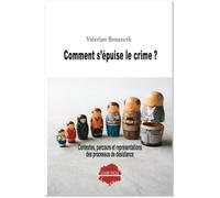 Comment s'épuise le crime ?: Contextes, parcours et représentations des processus de désistance