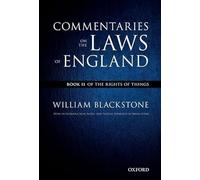 William Blackst The Oxford Edition of Blackstone's: Commentaries on (Tascabile)