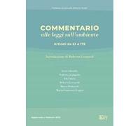 Commentario alle leggi sull'ambiente. Articoli da 53 a 176