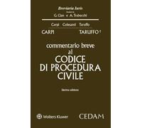 Libri Federico Carpi / Michele Taruffo - Commentario Breve Al Codice Di Procedur