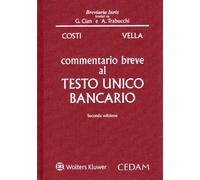 Commentario breve al testo unico bancario