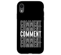 Commento Custodia per iPhone XR