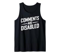 Comments Are Disabled Meme sul Sarcasmo su Internet - Canotta