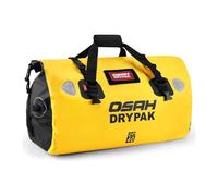 CommerceXone Borsa Moto Impermeabile 25/40/60L - Borsa Posteriore da Sella in PVC con Tasca Esterna a Rete per Viaggi e Outdoor