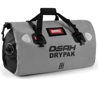 CommerceXone Borsa Moto Impermeabile 25/40/60L - Borsa Posteriore da Sella in PVC con Tasca Esterna a Rete per Viaggi e Outdoor