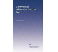 Commercial arbitration and the law