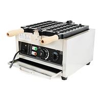 Commercial Electric Waffle Bubble Ball Maker Machine 1500 W Acciaio Inossidabile Elettrico Morsi di Cialda Maker Non Aderente Macchina Per Cuocere Deliziosi Cialde