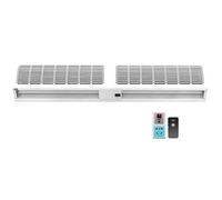 Commercial Indoor Air Curtain/Remote Control/Powerful, Quiet, Small Body, Light Weight,Can Be Used for Indoor And Outdoor Cold Storage Supermarkets, Etc. (Size : 24inch)