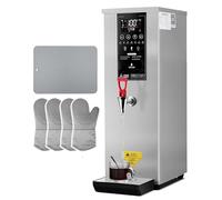 伟 祥 Commercial Instant Water Dispenser, 25 L Capacity, 1000W Hot Water Dispenser, 20-Min Fast Ready Water Boiler, LED Intelligent Control Panel, 60L/H Step-by-Step Fast Heating, 1-24H Timer