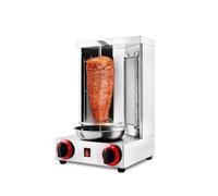 Commerciale GPL Gas Rotary Turchia Broiler Grill Macchina Verticale Kebab Roaster Attrezzatura for girarrosto Medio Oriente BBQ Maker Facile da pulire