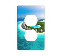 Commerciale residenziale termoresistente standard resistente agli urti del PC del PC del paesaggio stampato paesaggio delle Maldive