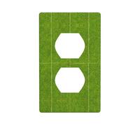 Commerciale residenziale termoresistente standard resistente agli urti materiale del PC del piatto della parete del prato verde del Regno Unito