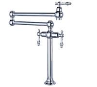 CommercialeOttonePotFillerFaucetDeckMountedStretchaboubleJointSwingArmSingleHoesign & EleganteCucinaPotFillerperFacileCucinare e Servire