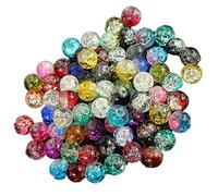 Commercio all'ingrosso 100 pezzi di colore misto cristallo perline rotonde 8mm per artigianato & fai da te gioielli Durability