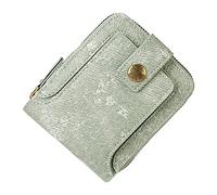 Commercio Estero Nuovi Uomini Breve Multi Funzionale Denim Tessuto Orizzontale Cerniera Portafoglio Nota 9 Cassa Del Raccoglitore, Verde, Taglia unica