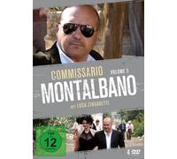 Commissario Montalbano - Vol.5 [4 DVDs] (DVD) Luca Zingaretti Peppino Mazzotta