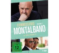 Commissario Montalbano - Vol.7 [4 DVDs] (DVD) Luca Zingaretti Peppino Mazzotta