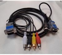 Commodore 128 C128 64 RGBI 40 80 columns 16 colors 1084S monitor LCA deluxe(NEW)