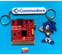 Commodore 64 /128 Cartuccia Kung Fu flash 2 + Micro SD con + 80 MILA GIOCHI