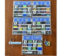 Commodore 64 . 5 Dischetti (54 Giochi) . copertine plastificate. come nuovi