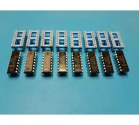 COMMODORE 64 C64 - REPAIR KIT - 8pcs RAM 4164 + 8pcs socket AUGAT HQ (NEW)