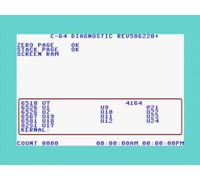 Commodore 64 Cartuccia diagnostica / Diagnostic Cartridge 586220 PLUS