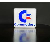 COMMODORE 64 LOGO-INSEGNA COMMODORE ILLUMINATO